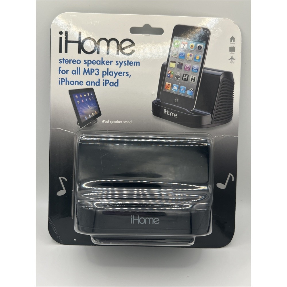 2011 iHome IHM16 speaker System for portable use‎ IPHONE IPAD MP3 PLAYERS